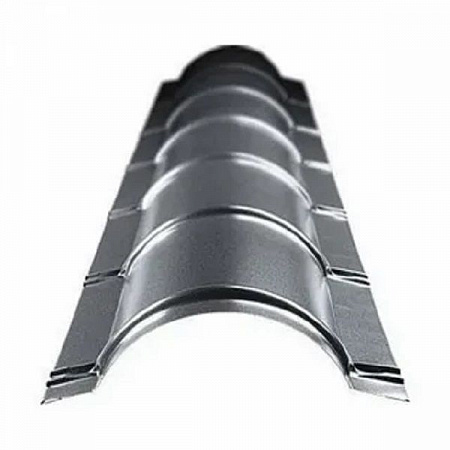 Конек 110мм*2м, КРУГЛЫЙ, RAL 7024 Серый графит на сайте Стройсервис
