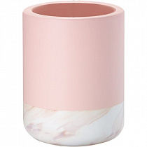 Стакан "TRENDY" настольный керамика розовый FOR-TR044 на сайте Стройсервис
