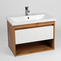 Тумба-умывальник VIANT "Бостон" 50 1 ящик подвесная белая на сайте Стройсервис
