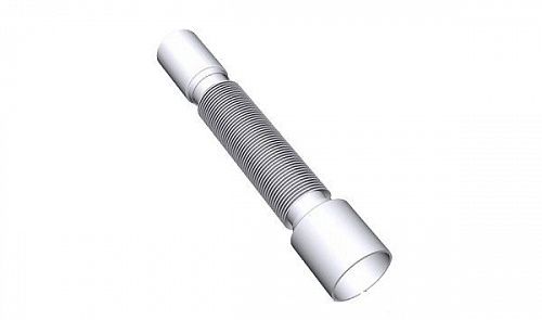 Гофротруба к сифону   40*40/50 L=365-800 без гайки  K406 на сайте Стройсервис
