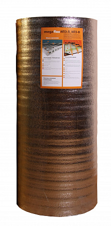 Мегафлекс НПЭ 10 Л 1рул=30м² вспененный изоляционный материал на сайте Стройсервис
