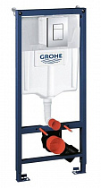 Система инсталляции "GROHE RAPID SL"3в1 в сборе для подвесного унитаза, с накладной панелью Skate Cos на сайте Стройсервис
