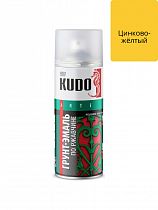 Грунт-эмаль по ржавчине желтая 520мл KU-311018 KUDO на сайте Стройсервис
