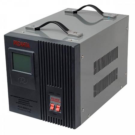 Стабилизатор АСН- 5 000/1-Ц Ресанта на сайте Стройсервис
