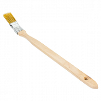 0102110  Кисть радиаторная, натуральная щетина, дер. рукоятка, 25мм, TOOLBERG на сайте Стройсервис

