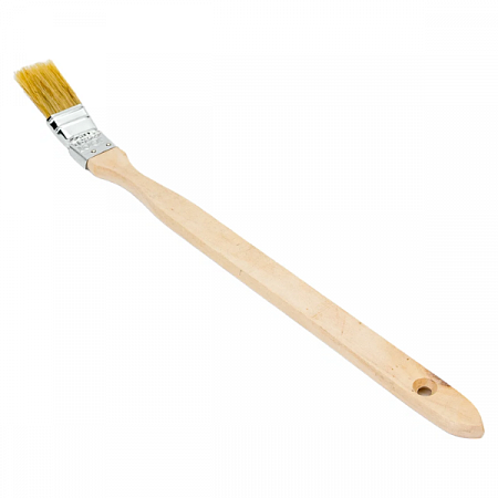 0102110  Кисть радиаторная, натуральная щетина, дер. рукоятка, 25мм, TOOLBERG на сайте Стройсервис
