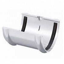 ТН соединитель желоба (125/82) белый на сайте Стройсервис
