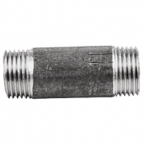 Бочонок сталь Ду15 L=55 мм ч/м оцинк. на сайте Стройсервис
