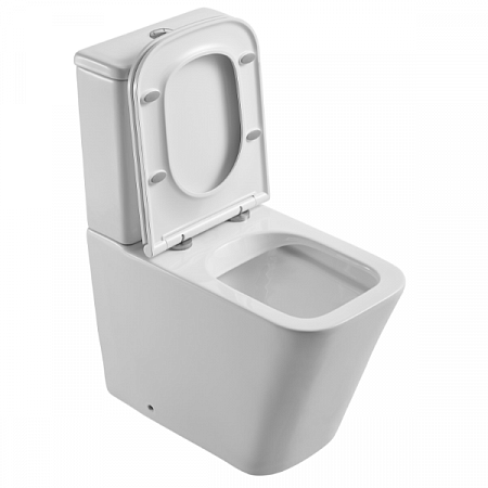 Унитаз-компакт D&K Berlin DT1437016 сиденье микролифт, белый