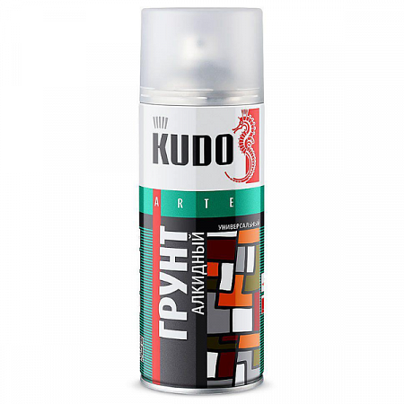 Грунт алкидный универсальный серый 520мл Kudo (Кудо) на сайте Стройсервис
