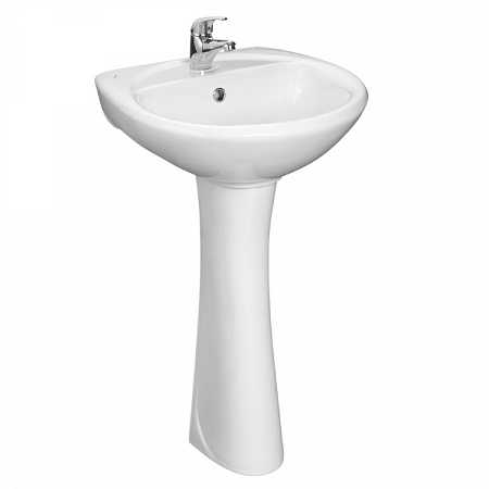 Умывальник-тюльпан "Соната" Santeri с пьедесталом  на сайте Стройсервис
