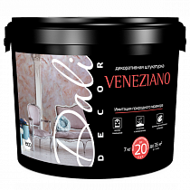 "DALI - decor" штукатурка венецианская, ведро 7 кг на сайте Стройсервис
