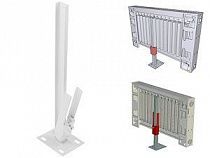 Кронштейн радиатора напольный К11,31 для сталь. панельн.радиаторов  на сайте Стройсервис
