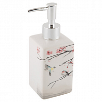 Дозатор для жидкого мыла Рыжий кот Сакура, керамика DIS-S на сайте Стройсервис
