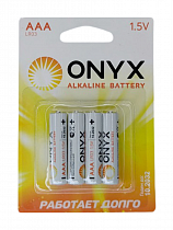 Батарейка алкалиновая LR 03 ONYX 4xBL на сайте Стройсервис
