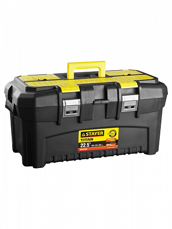 Ящик STAYER "MASTER" пластиковый для инструмента, 580x320x280мм (22") на сайте Стройсервис

