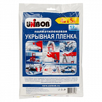Плёнка укрывная UNIBOB 4м*5м*12мкм (ИУ/50) на сайте Стройсервис
