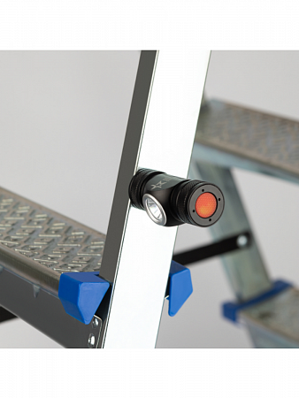 Фонарь налобный светодиодный GA-502 аккум. 5Bт 5 режимов черный на магните Б0052317 ЭРА