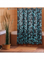 Занавеска для ВК 180х180см Ornament PR180180005 (Полиэстер, 10 люверсов) MySpace на сайте Стройсервис
