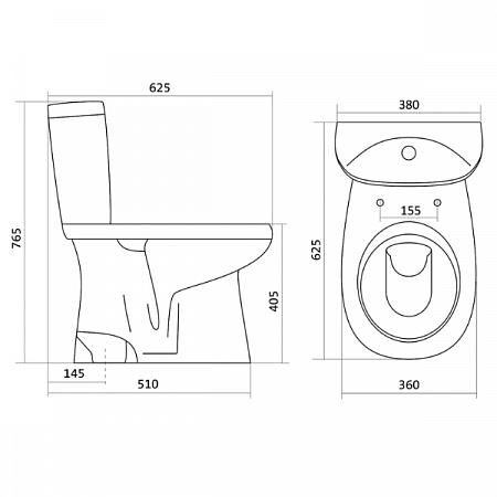 Унитаз-компакт 