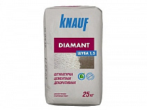 Штукатурка декоративная цементная Diamant Шуба 1,5мм, 25кг Knauf (Кнауф)