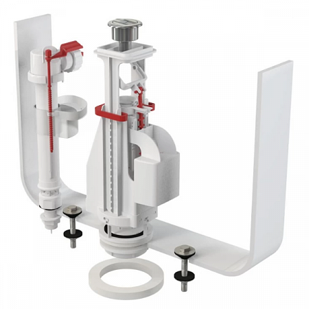 Арматура с нижн. подв. 1/2 ALCAPLAST SA2000SK A18-1/2"(стоп-кнопка) на сайте Стройсервис
