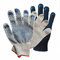 Перчатки х/б 4-нитки с ПВХ покрытием на сайте Стройсервис
