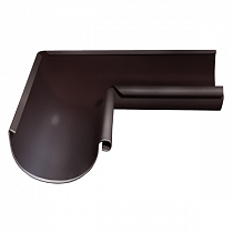 УГОЛ ЖЕЛОБА GRANDLINE OPTIMA 125 /90 ВНУТРЕННИЙ RAL8017 ШОКОЛАД на сайте Стройсервис
