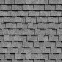Черепица гибкая Шинглас Ранчо (серый) 1уп=2м²  на сайте Стройсервис
