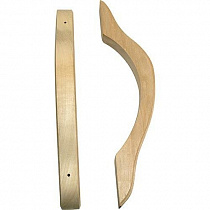 Ручка дверная банная "Скоба", липа на сайте Стройсервис
