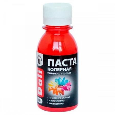 "DALI" паста колерная 0,1 кг (розовый) на сайте Стройсервис
