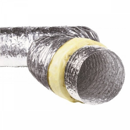 Воздуховод изолированный гибкий ISOAF 102/10м. АирПроф на сайте Стройсервис
