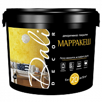 "DALI - decor" штукатурка "Марракеш", ведро 6 кг на сайте Стройсервис
