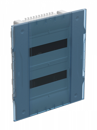 Бокс встраиваемый 24мод. белый с прозрачной дверью и шинами IP40 KREPTA 5 KR5-KP12-V-24-41 IEK (1)