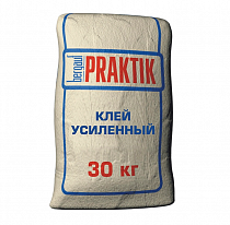 Клей усиленный 30 кг для керамической плитки Bergauf Praktik, 1/48 на сайте Стройсервис
