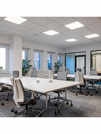 Светильник светодиодная панель 36Вт 2700К 595х595х19мм IP40 ОПАЛ 51050 Feron