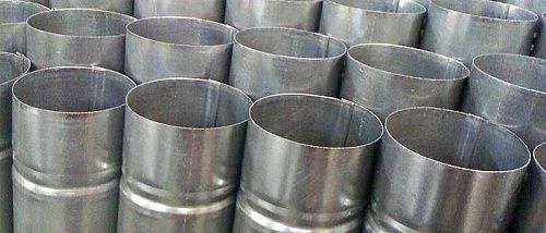 Труба водосточная d80мм*1м Zn на сайте Стройсервис
