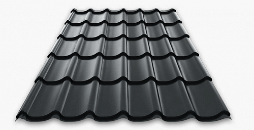 Профиль М4 2 Стандарт 2,5м*1,18м RAL 7024 Серый графит на сайте Стройсервис
