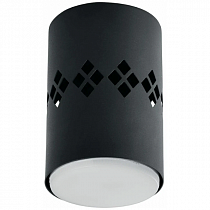 Feron св-к накл. спот под лампу GX53 св/д подсветка 4K черный 80x80x100 HL351 41456 на сайте Стройсервис
