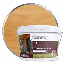 Лак в/д дуб с УФ-фильтром 2,5кг Лакра на сайте Стройсервис
