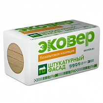 Плиты из минеральной ваты на синтетическом связующем ЭКОВЕР П-110 ЭКОФАСАД оптима 100*1000*600*4шт 1уп=0,24м3=2,4м2 на сайте Стройсервис
