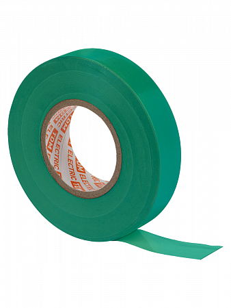Изолента ПВХ 0,15х19мм 20м зеленая SQ0526-0004 TDM Electric