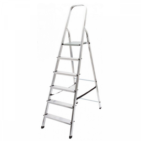 Стремянка 5 ступеней алюминиевая FIT