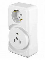 Розетка силовая для плит 1 фазная ОП 250В, 32А, белая 39826 STEKKER на сайте Стройсервис
