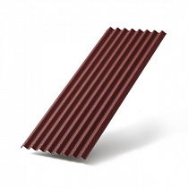 Ондулин SMART красный 1950*950*38 (без гвоздей)  на сайте Стройсервис
