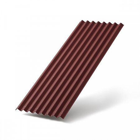 Ондулин SMART красный 1950*950*38 (без гвоздей)  на сайте Стройсервис
