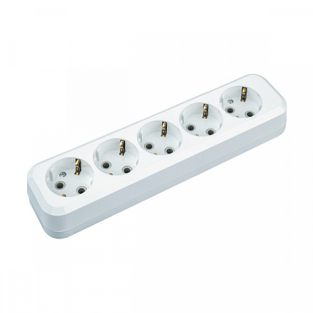 Navigator Колодка 61 588 NCA-BL01-05-E-WH 5гн с/з АБС пластик 61588 на сайте Стройсервис
