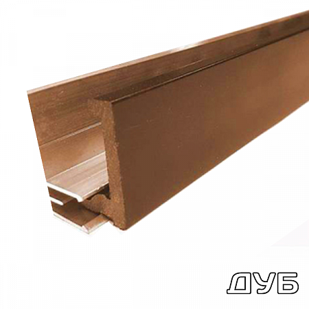 Стартовый профиль ДПК 20*40*3000мм. (1)