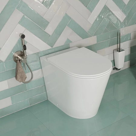 Унитаз приставной Calipso безободковый CALRDSEi26 IDDIS (4)