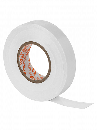 Изолента ПВХ 0,15х19мм 20м белая SQ0526-0001 TDM Electric